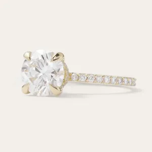 Luxury lab grown diamond engagement ring ARABELLA