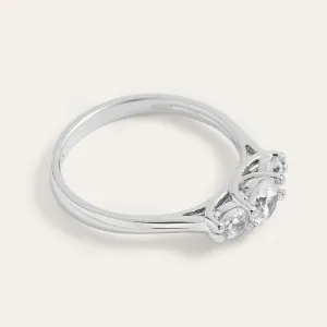 VIZO gold diamond engagement ring Thumbnail