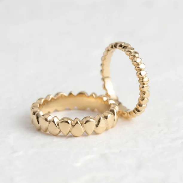 Geometric wedding rings EIRA Image