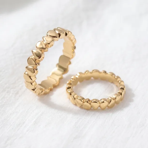Geometric wedding rings EIRA Image