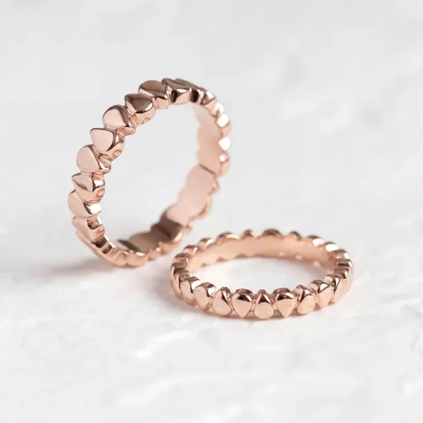 Geometric wedding rings EIRA Image