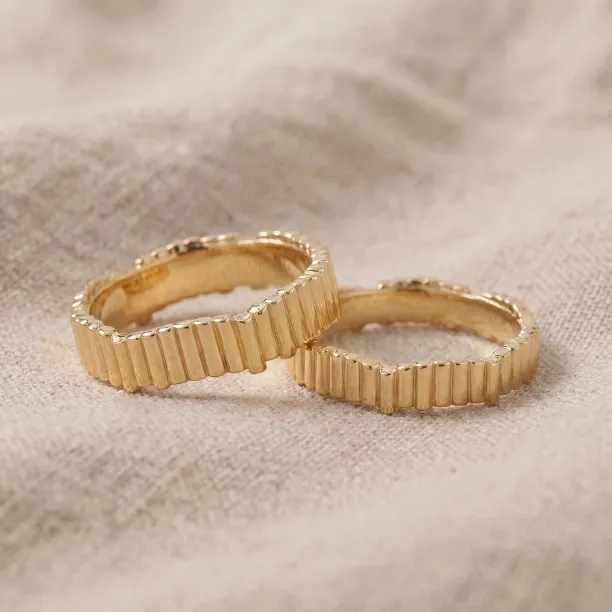 Geometric wedding rings INGRID Image