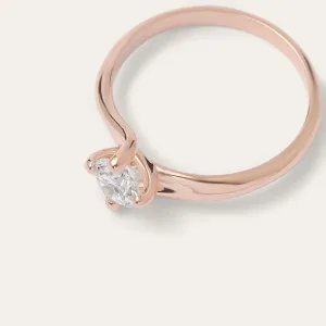 Elegant engagement ring with lab-grown diamond JURO Thumbnail