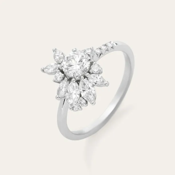 Unique lab-grown diamond ring MARISOL Image