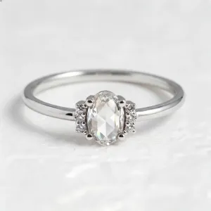 Lab grown diamond ring in vintage style LIRA Thumbnail