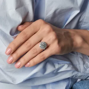 Statement lab grown diamonds ring JENNY Thumbnail