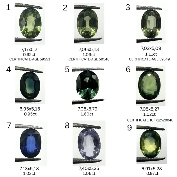 Halo teal sapphire &amp; diamond ring ZARIA Image