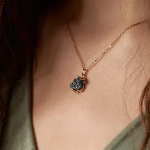 Raw diamond pendant LAURA Thumbnail