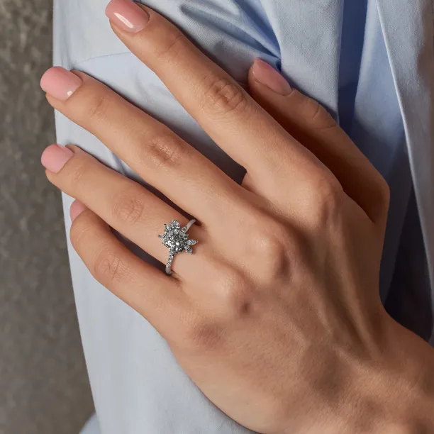 Unique lab-grown diamond ring MARISOL Image
