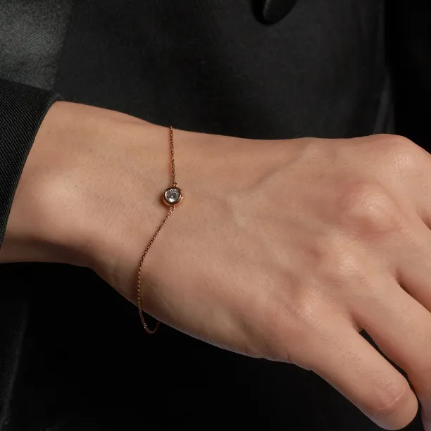 Gold bracelet with Diamond LOKKA Image