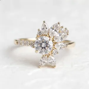Unique lab-grown diamond ring MARISOL Thumbnail