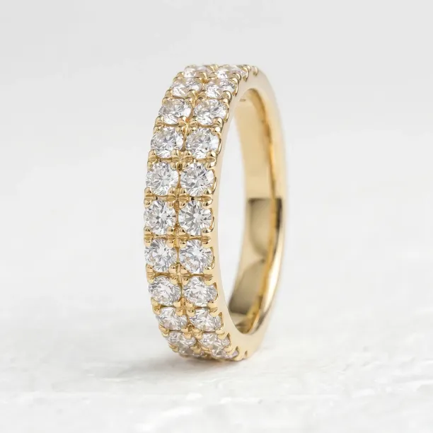 Luxury diamond wedding band NENNA Image