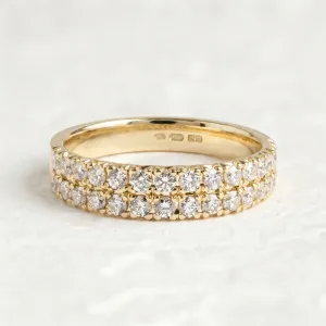 Luxury diamond wedding band NENNA Thumbnail