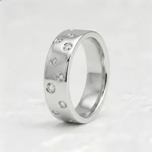 Diamond wedding ring AZRAEL Thumbnail