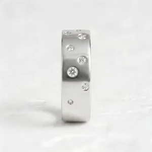 Diamond wedding ring AZRAEL Thumbnail