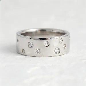Diamond wedding ring AZRAEL Thumbnail
