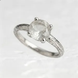 Twig ring with moonstone WILLOW Thumbnail
