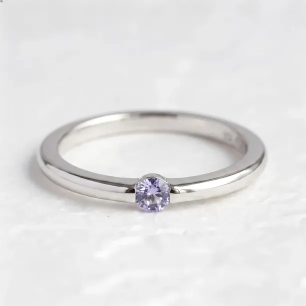 Lavender sapphire ring HAIMEE Image
