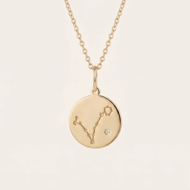 Diamond pendant with a zodiac constellation ZODIAC Image