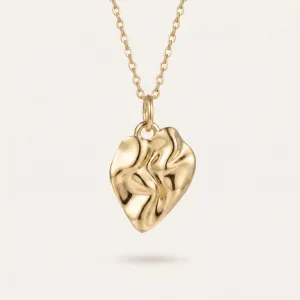Original heartshaped necklace MARGUERITE