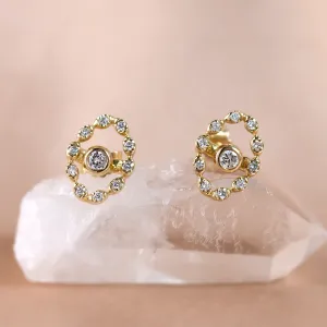 Modular lab grown diamond earrings BANKSY Thumbnail