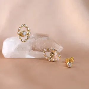 Modular lab grown diamond earrings BANKSY Thumbnail