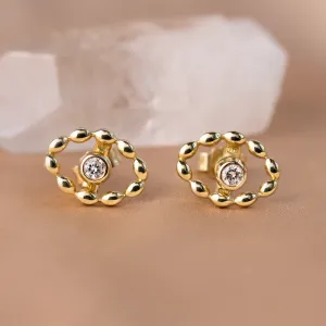 Modular lab grown diamond marquise earrings BLANKS Thumbnail