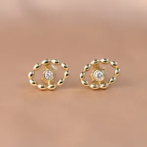 Modular lab grown diamond marquise earrings BLANKS Thumbnail